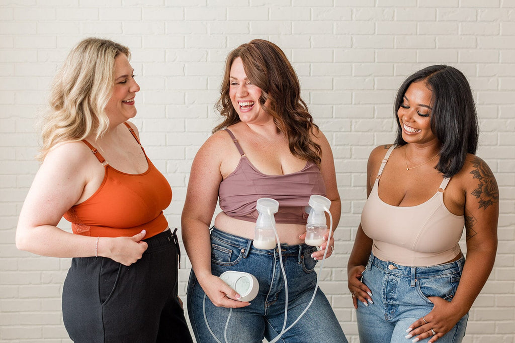 The Hands-Free Pumping Bra for a Busty Mom