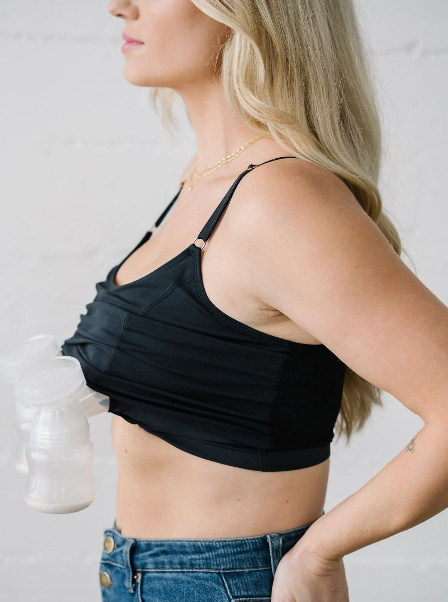 cropped cami bralette
