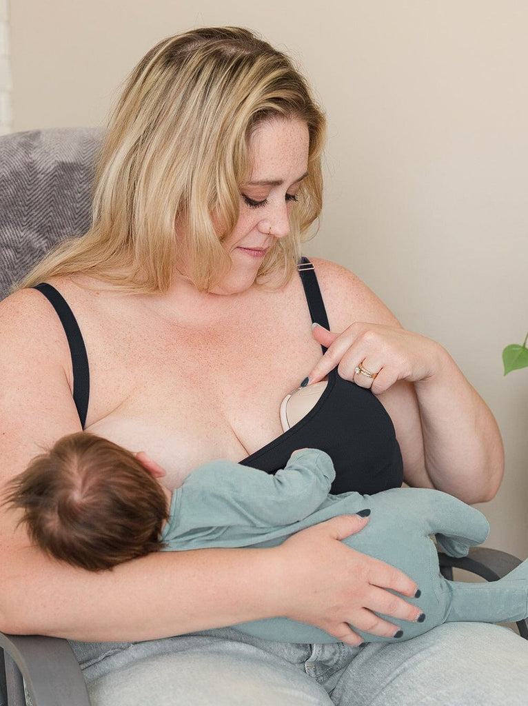BUSTY Amelia Pumping & Nursing Compression Tank - Full Length Tank top cami DAVIN&ADLEY 