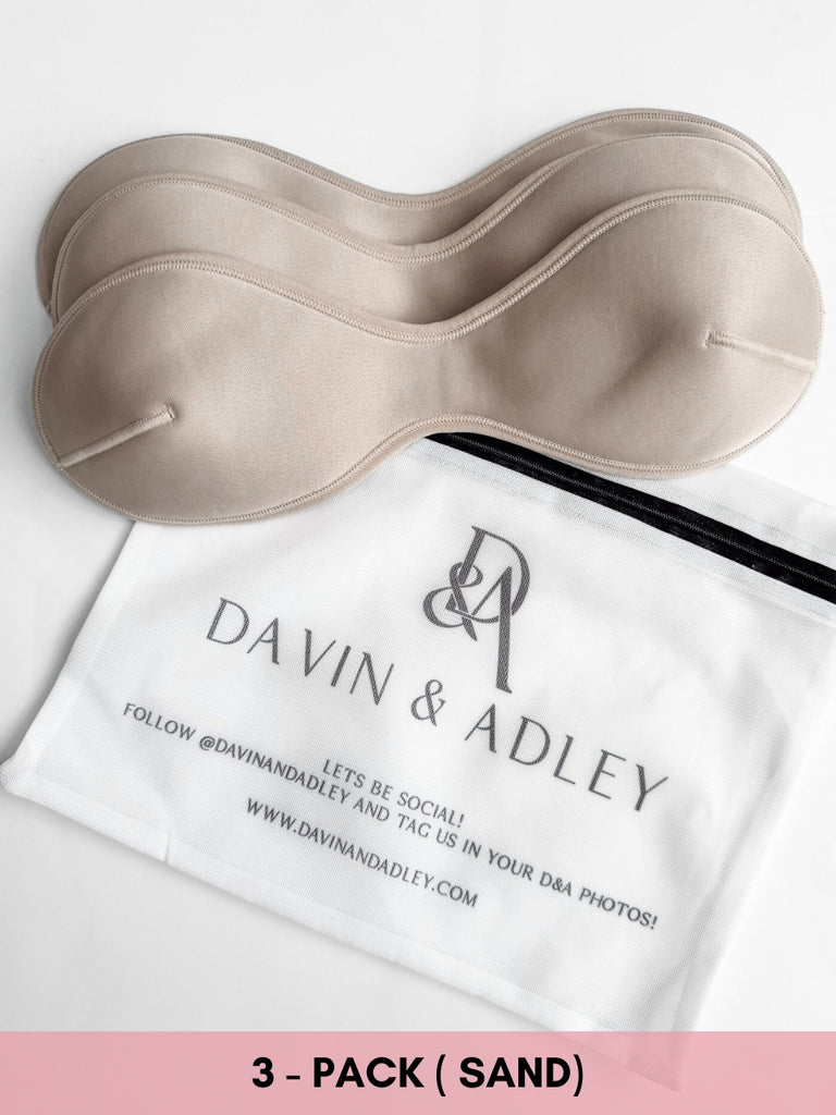 Heavy Absorbency Paisley Nursing Bra Liner Bra Liner DAVIN&ADLEY SAND 1 (30-36) 3 pack (Save 14%)