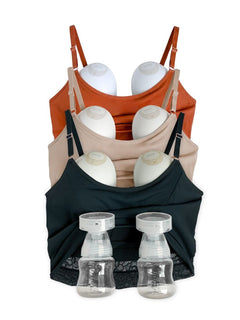 [LACE BACK] Pumpkin Patch Bundle - 3 pack Amelia Cami BRA Davin & Adley 