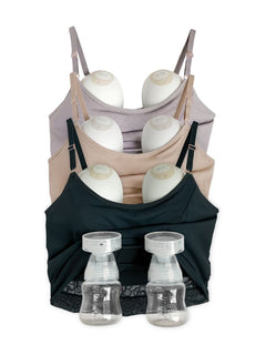 [LACE BACK] Signature Neutral Amelia Cami Bundle - 3 Pack BRA Davin & Adley 