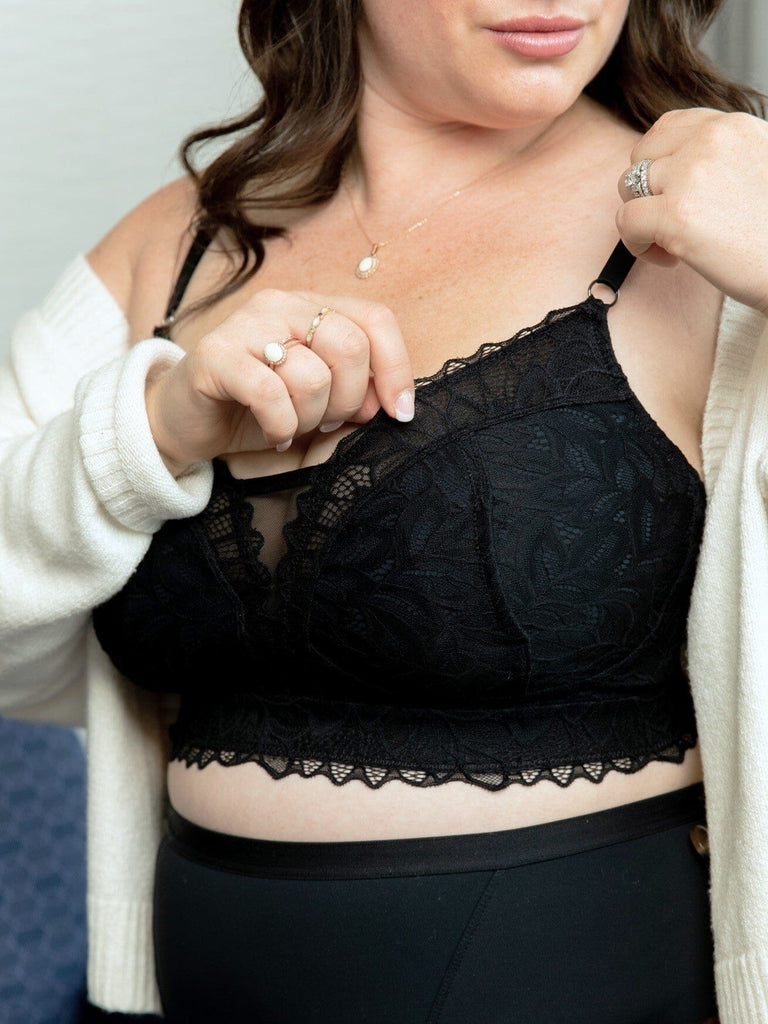 Riley Pumping & Nursing Lace Bralette BRA DAVIN&ADLEY 