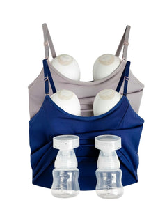 [SOLID BACK] Amelia Cami - 2 Pack Navy/Stone Lingerie Davin & Adley 