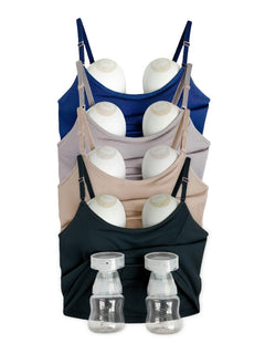 [SOLID BACK] Amelia Cami - 4 Pack Davin & Adley 