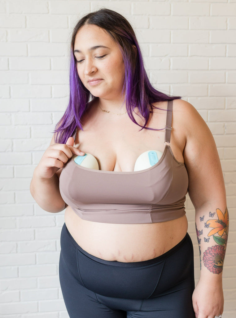 Amelia Pumping & Nursing Crop Cami 2.0 BRA DAVIN&ADLEY 