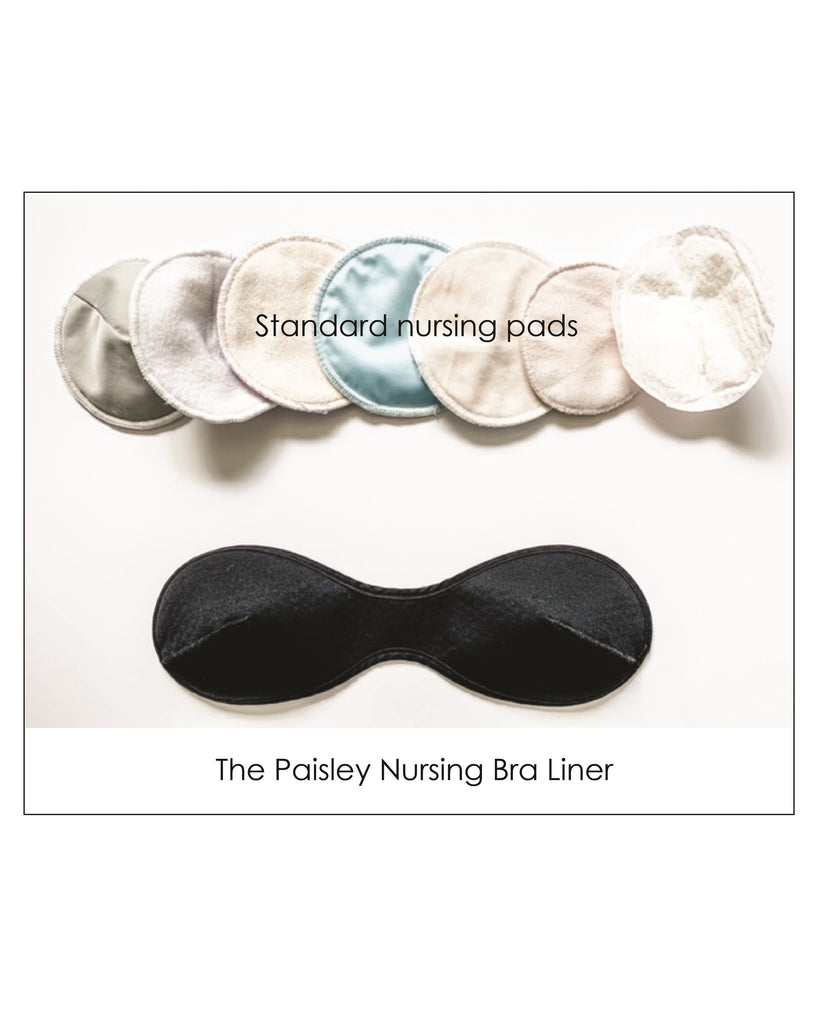 Light Absorbency Paisley Nursing Bra Liner - Single Liner Bra Liner DAVIN&ADLEY 